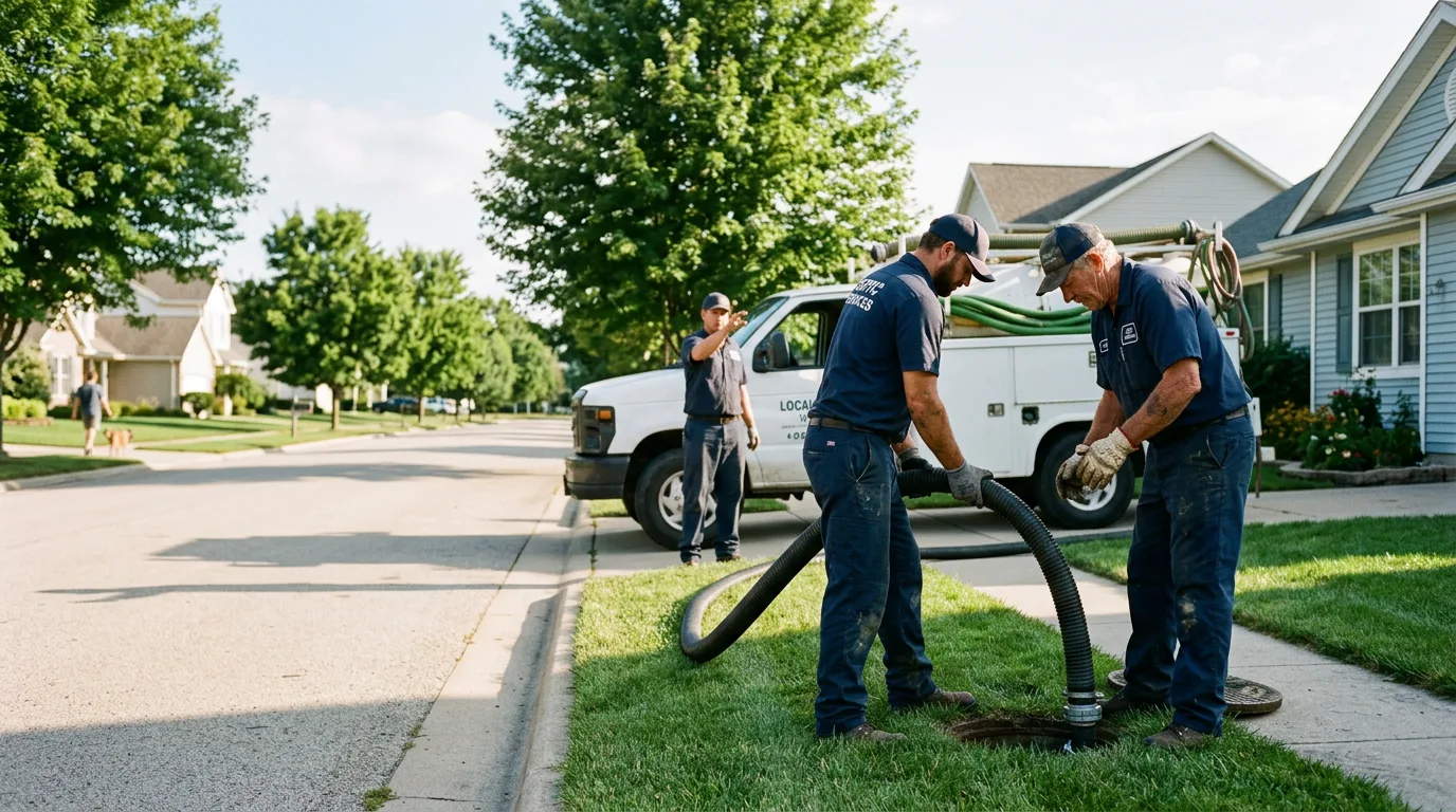 Septic Tank Cleaning in Oak Creek, WI